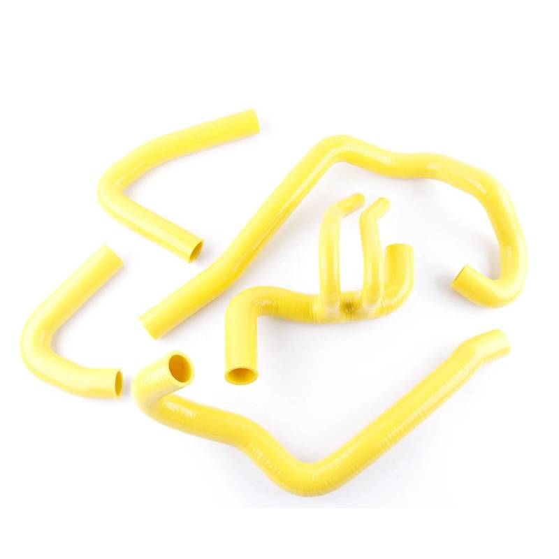 eglci Kompatibel Mit Peugeot 106 Gt1 Kühler Silikon Wasserschlauch Kühler Kühlmittel Wasserschlauch Rohr Ersatz Autozubehör Autokühlerschlauch(Yellow) von eglci