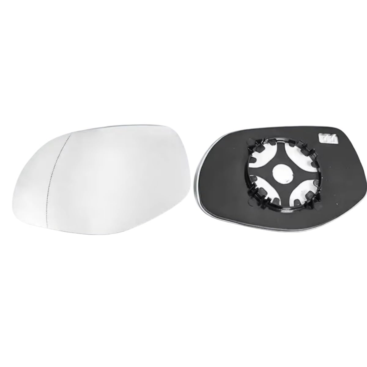 eglci Kompatibel Mit Porsche Für Cayenne 2006 2007 2008 2009 2010 Rückspiegel Seitenspiegel Glastür Für Flügel Rückspiegelglas Mit Heizung Auto-Rückspiegelglas(A Pair) von eglci