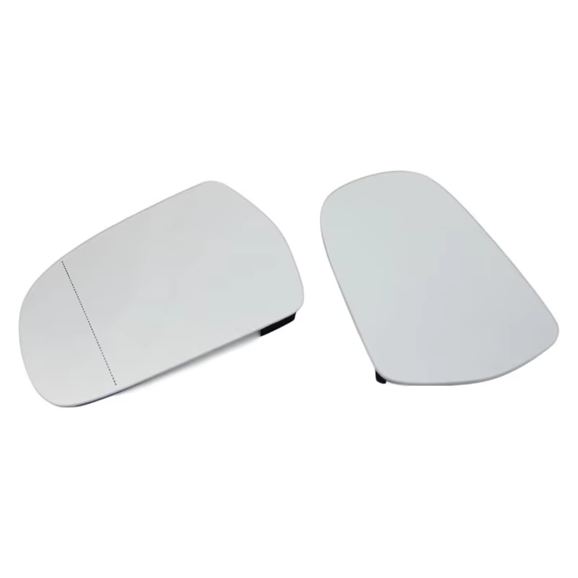 eglci Kompatibel Mit RS3 RS4 RS5 Autozubehör Rückspiegellinse Für Außenspiegelglas Mit Heizung Vordertürspiegelglas Auto-Rückspiegelglas(A Pair) von eglci