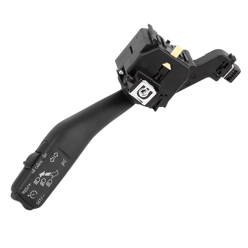 eglci Kompatibel Mit Seat Für Leon 2005 2006 2007 2008 2009 2010 2011 2012 1K0953513G Tempomat-Blinkerschalterhebel Lenkstockhebelschalter von eglci