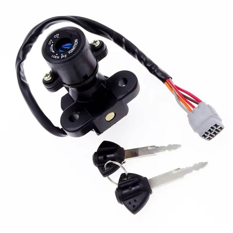 eglci Kompatibel Mit Suzuki Für GSXR1000 2005 2006 2007 2008 2009 2010 2011 2012 2013 2014 2015 2016 2017 Motorrad-Zündschloss Motorrad Zündschloss von eglci
