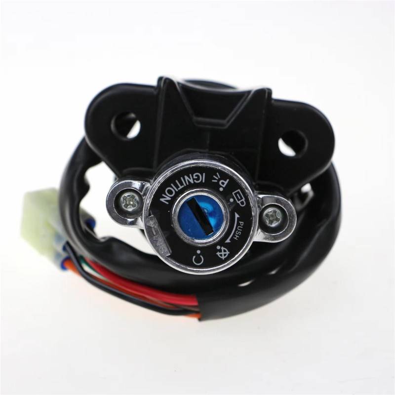 eglci Kompatibel Mit Suzuki Für GSXR600 Für GSXR750 2004 2005 2006 2007 2008 2009 2010-2020 Für GSX650 2008-2011 Zündschloss-Sperrschlüsselsatz Motorrad Zündschloss von eglci