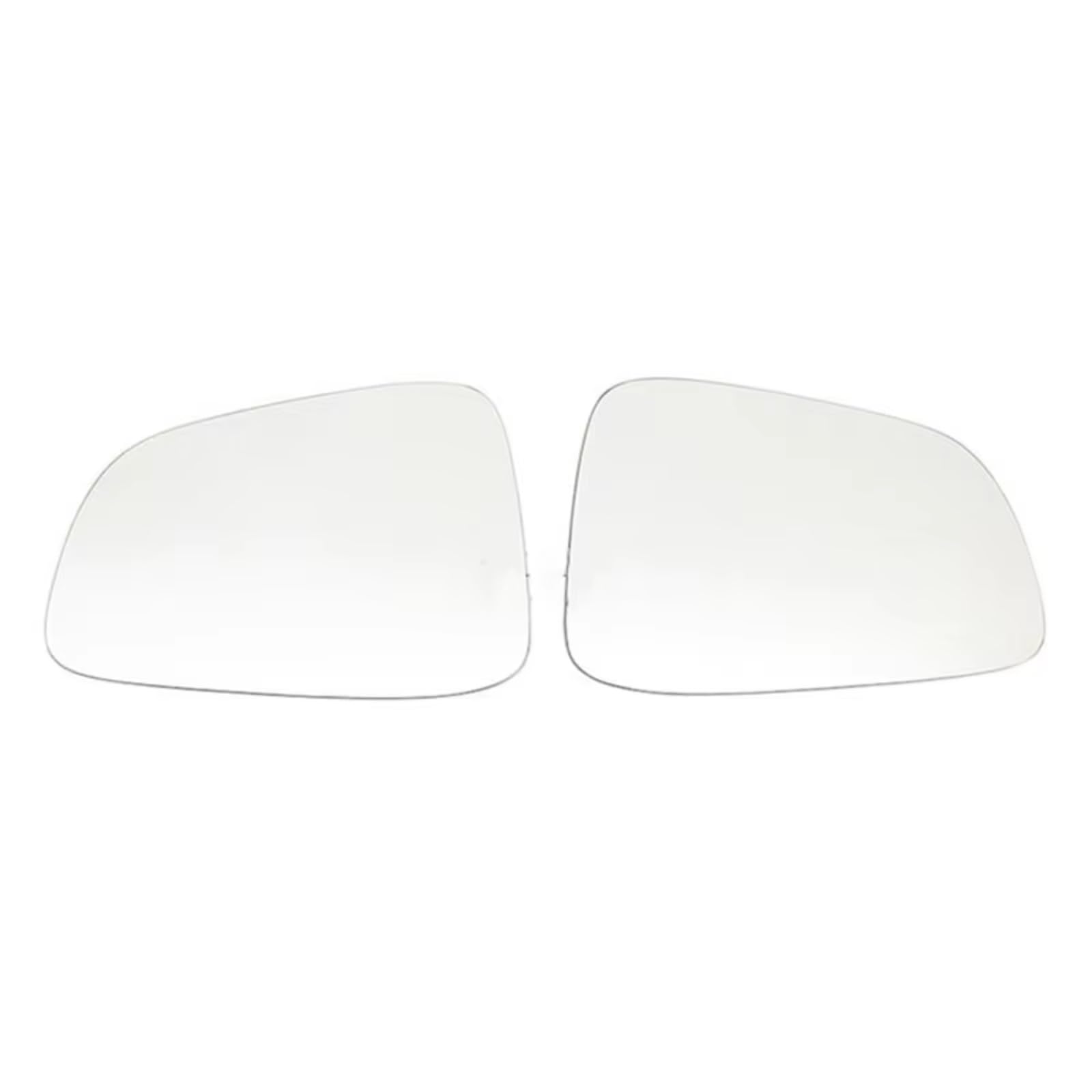 eglci Kompatibel Mit Tesla Für Model X 2016 2017 2018 2019 2020 2021 2022 2023, Beheizte Weitwinkel-Autotür Für Außenspiegelglas Auto-Rückspiegelglas(A Pair) von eglci