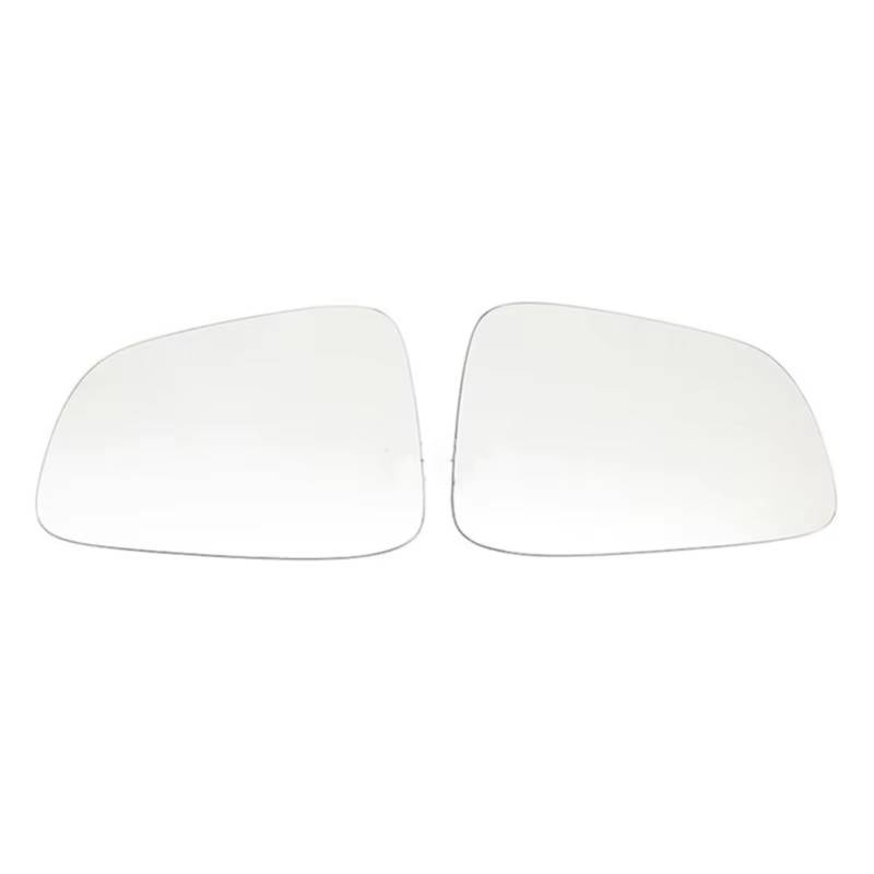 eglci Kompatibel Mit Tesla Für Model X 2016 2017 2018 2019 2020 2021 2022 2023, Beheizte Weitwinkel-Autotür Für Außenspiegelglas Auto-Rückspiegelglas(A Pair) von eglci