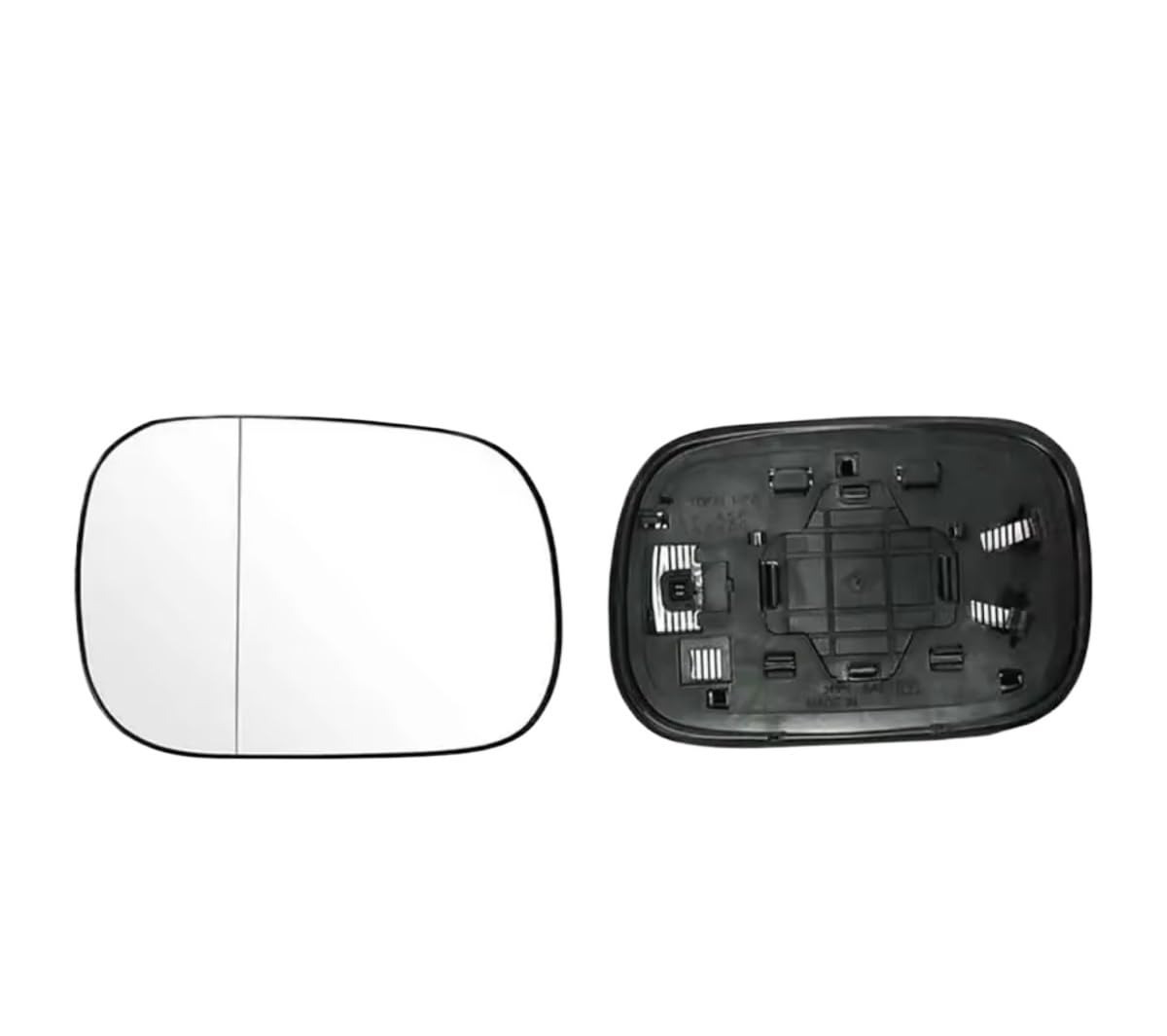 eglci Kompatibel Mit Toyota Für Crown 2005 2006 2007 2008 2009 Auto Rückspiegel Beheiztes Spiegelglas Seitentürspiegelglas Vordertürspiegelglas Auto-Rückspiegelglas(A Pair) von eglci