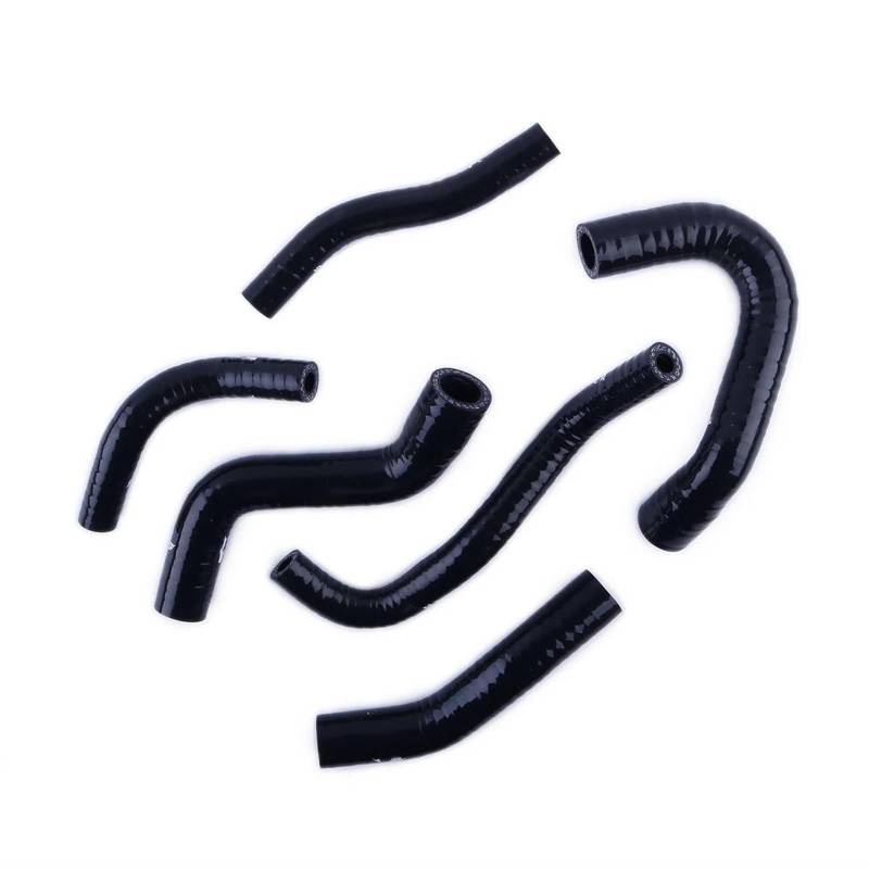 eglci Kompatibel Mit Toyota MR2 MK2 Für Rev1–5 1989–2000 3SGE 3SGTE Motoren, RHD, Silikon-Vorderkoffer-Heizung, Bremskraftverstärker, Schlauch, Rohr, Kühlerschläuche Autokühlerschlauch(Black) von eglci