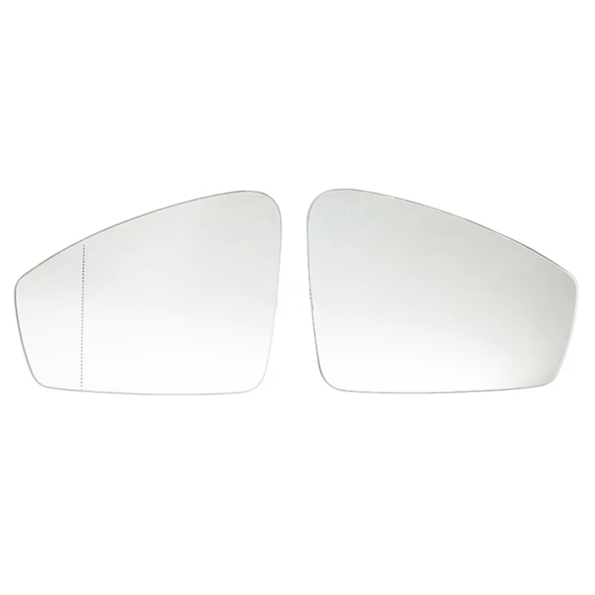 eglci Kompatibel Mit VW Für Touareg 2019 2020 2021 2022 2023 Beheizte Spiegel Glas Anti Toter Winkel Spiegel Weitwinkel OEM:761857521A 761857522A Auto-Rückspiegelglas(A Pair) von eglci