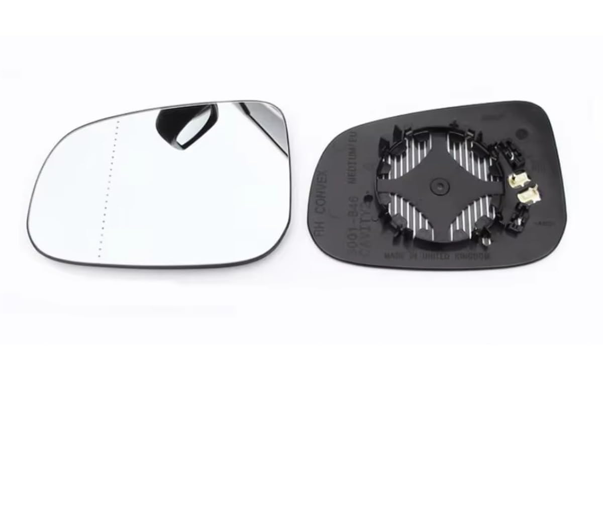 eglci Kompatibel Mit Volvo Für V40 V60, Rückspiegelglas Für Außenspiegelglas Mit Heizung, OEM: 30716479 30716486 Auto-Rückspiegelglas(A Pair) von eglci