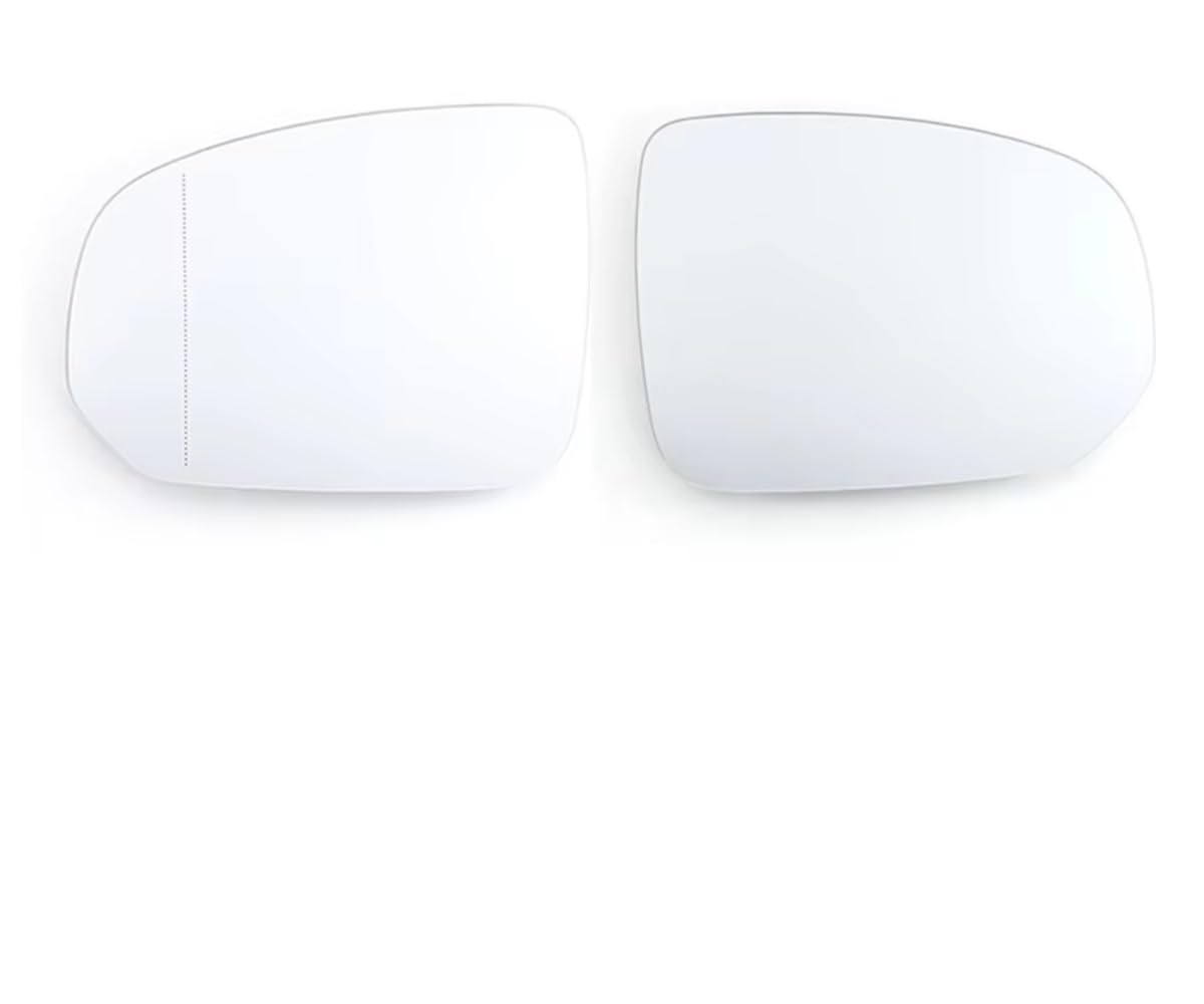 eglci Kompatibel Mit Volvo Für V90 2017 2018 2019 2020 2021 2022 2023 Beheizte Spiegel Glas Anti Blind Spot Spiegel Weitwinkel Auto-Rückspiegelglas(A Pair) von eglci