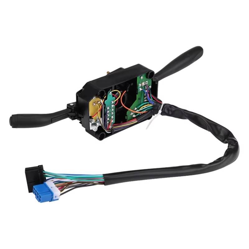 eglci Kompatibel mit Chevy für GMC W4500 W5500 für NPR/NPR HD/NQR/NRR Auto Blinker und Wischersteuerung Kombinationsschalter 8973640740 Teile Lenkstockhebelschalter von eglci