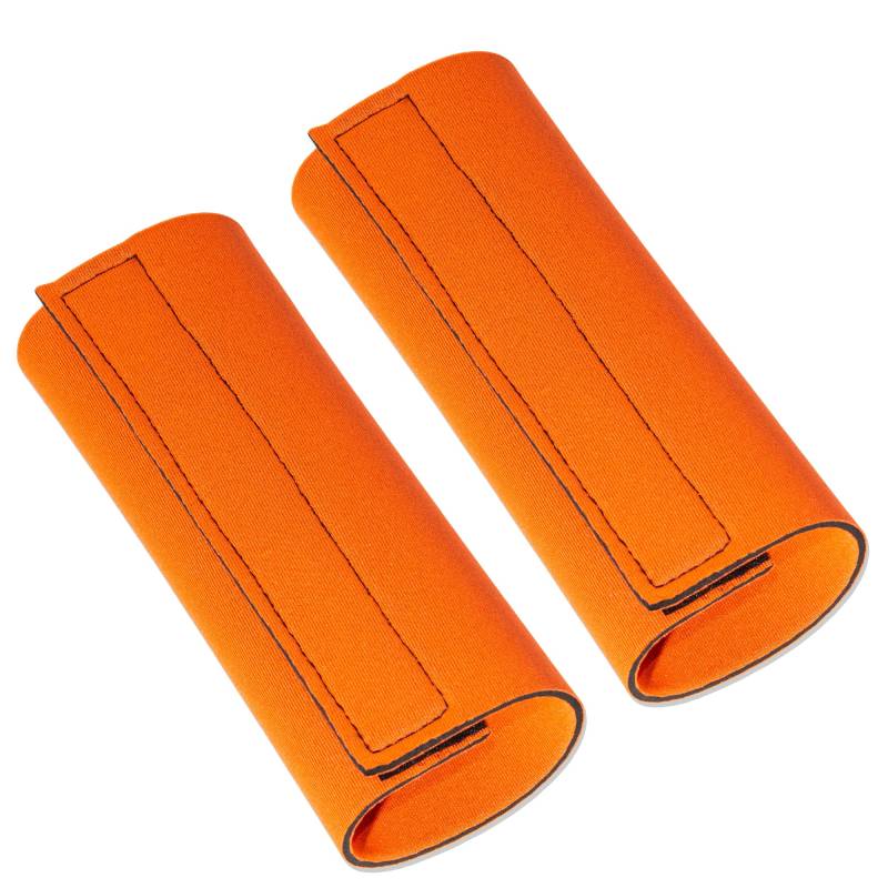 endurocult - Neopren Klett Gabelschützer kurz orange 43-50 mm von endurocult