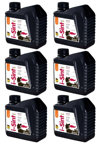 eni Motoröl i-Sint tech 0W-30 6x1Liter - Ersatzprodukt für Agip 7007 - 503 00 + 506 00 + 506 01 von eni