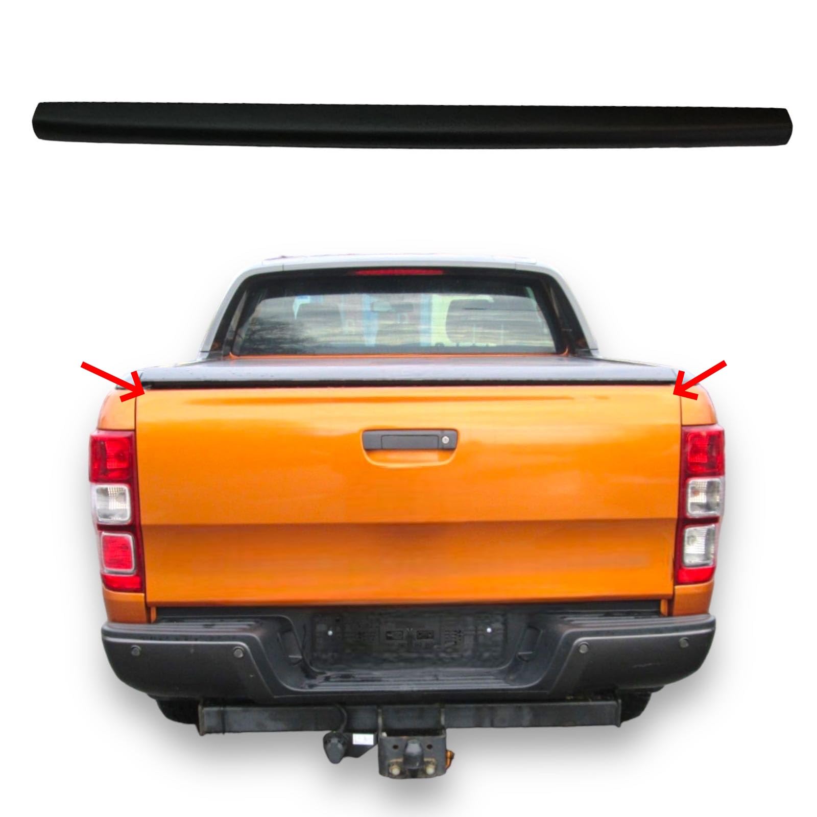 Ladekantenschutz Heckklappenschutz Heckschutz ABS Blende für Ford Ranger 2012-2022 schwarz Premium Kunststoff E-Parts24 Ladekantenschutz Heckklappenschutz Heckschutz ABS Blende für Ford Ranger 2012-2022 schwarz Premium Kunststoff E-Parts24 von eparts24
