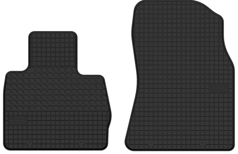 Gummimatten Vorne Gummi Fußmatten passend für BMW X5 E53 von eprox.eu