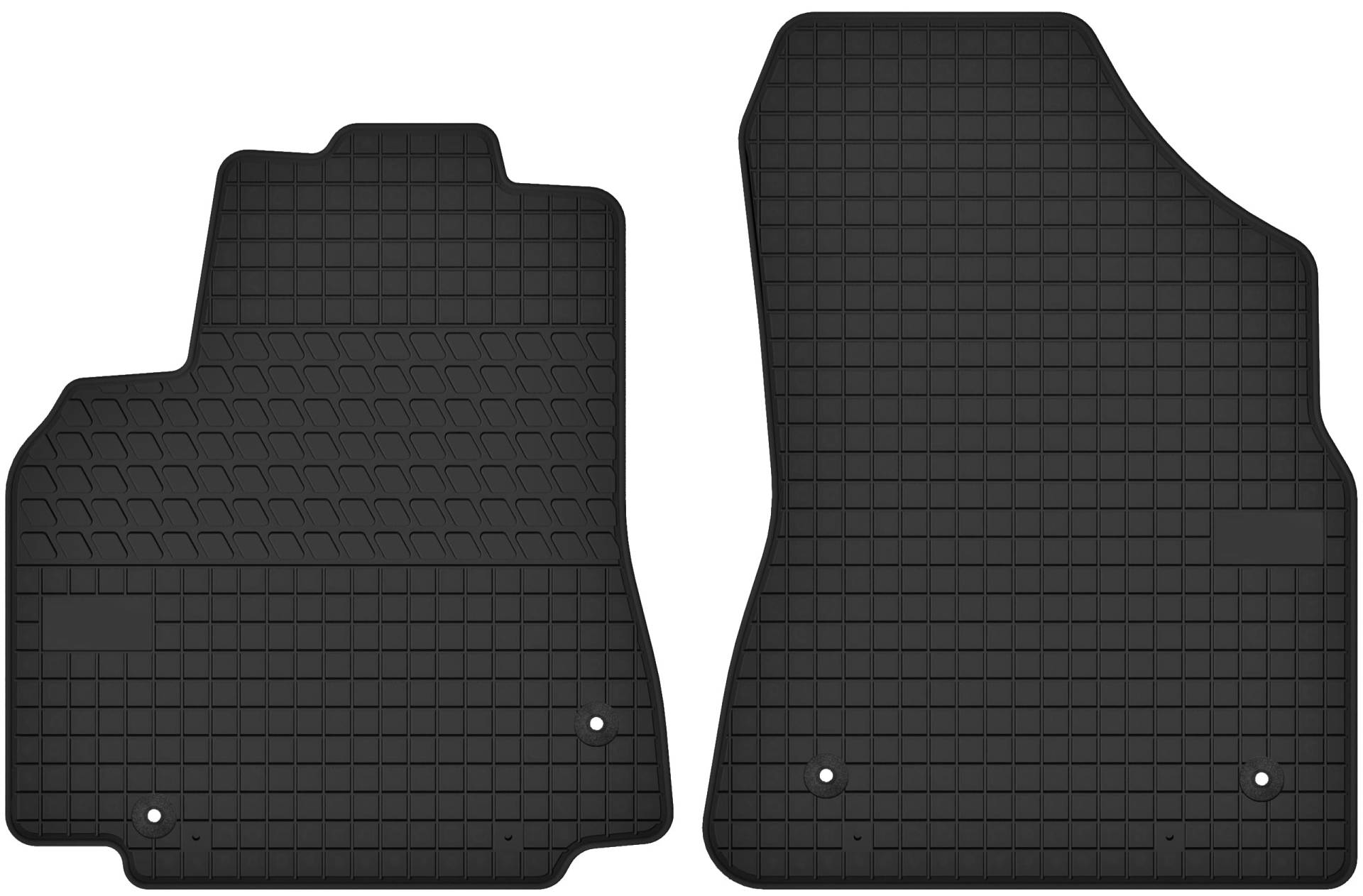 Gummimatten Vorne Gummi Fußmatten passend für Citroen Berlingo II Gummimatten Vorne Gummi Fußmatten passend für Citroen Berlingo II von eprox.eu