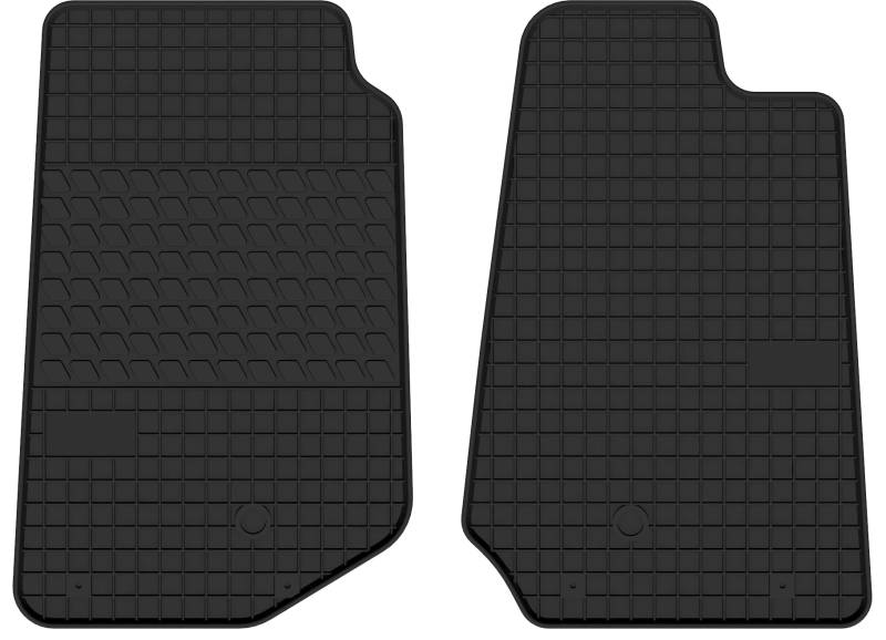 Gummimatten Vorne Gummi Fußmatten passend für Jeep Wrangler JK III von eprox.eu