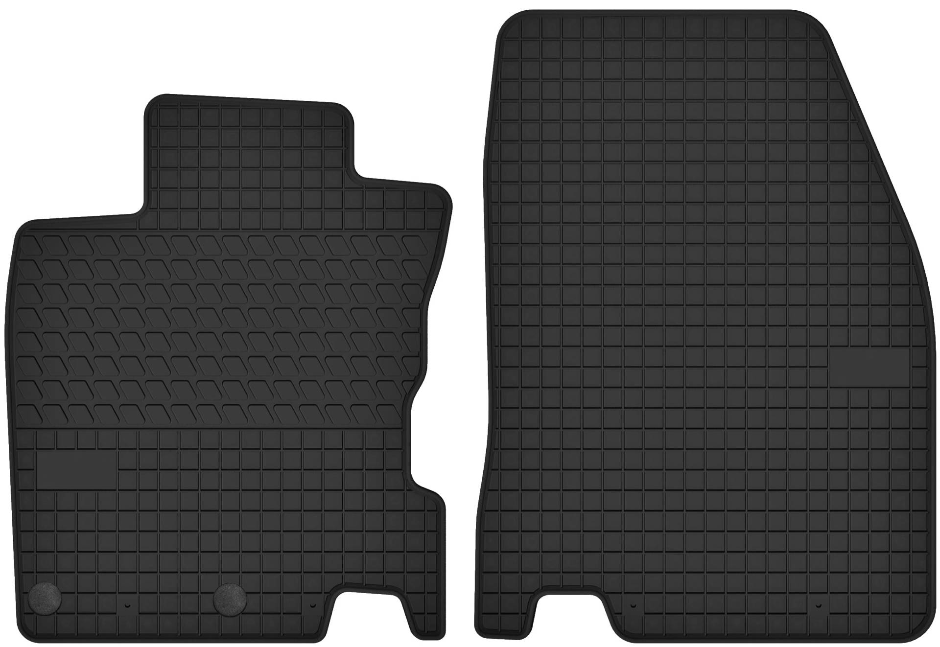 Gummimatten Vorne Gummi Fußmatten passend für Nissan Qashqai II Gummimatten Vorne Gummi Fußmatten passend für Nissan Qashqai II von eprox.eu
