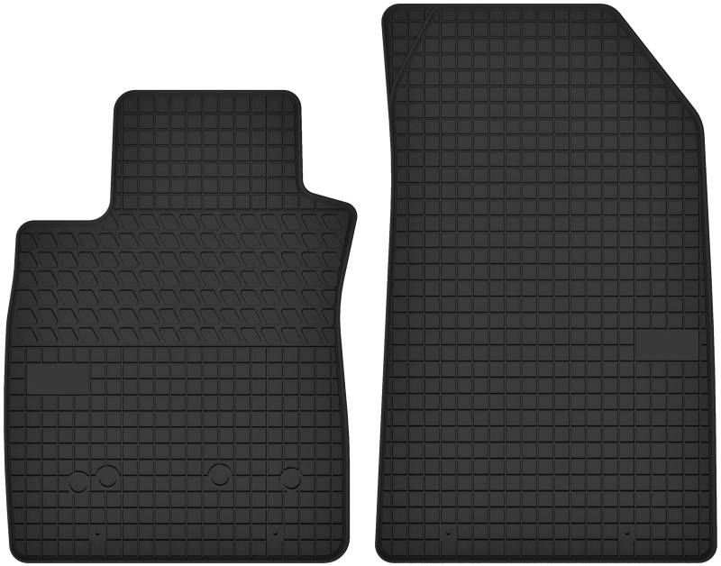 Gummimatten Vorne Gummi Fußmatten passend für Renault Clio III von eprox.eu