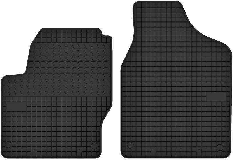 Gummimatten Vorne Gummi Fußmatten passend für Seat Alhambra I von eprox.eu