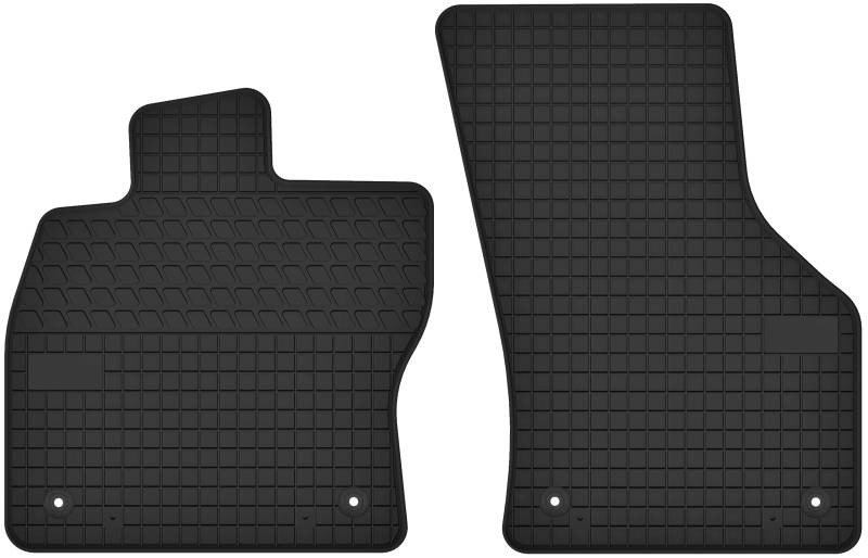 Gummimatten Vorne Gummi Fußmatten passend für Seat Leon III von eprox.eu