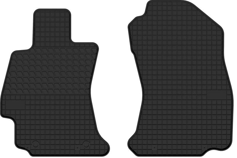 Gummimatten Vorne Gummi Fußmatten passend für Subaru Forester IV von eprox.eu