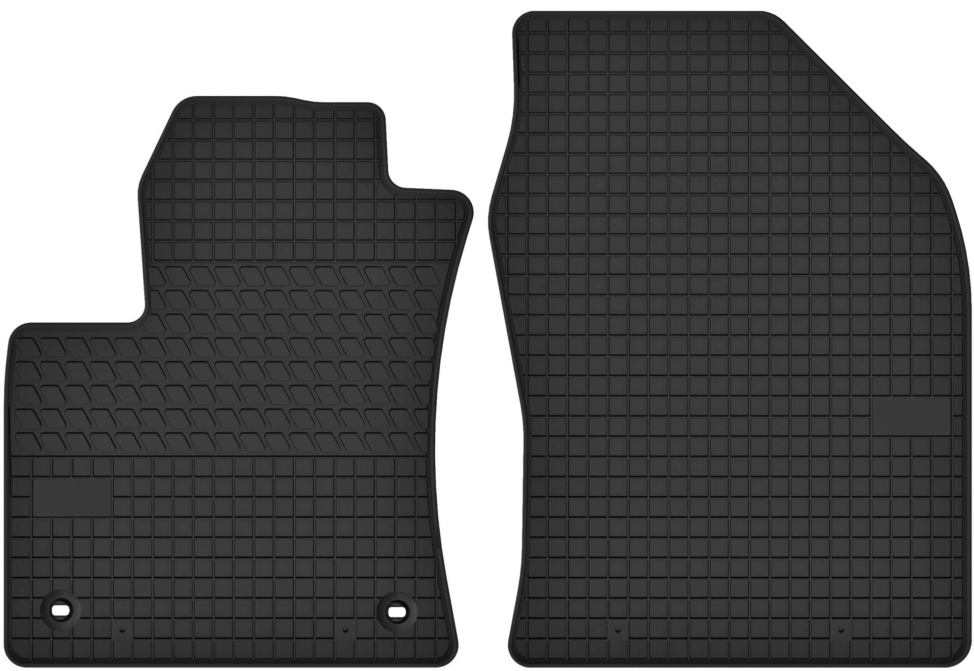 Gummimatten Vorne Gummi Fußmatten passend für Toyota Prius IV Gummimatten Vorne Gummi Fußmatten passend für Toyota Prius IV von eprox.eu