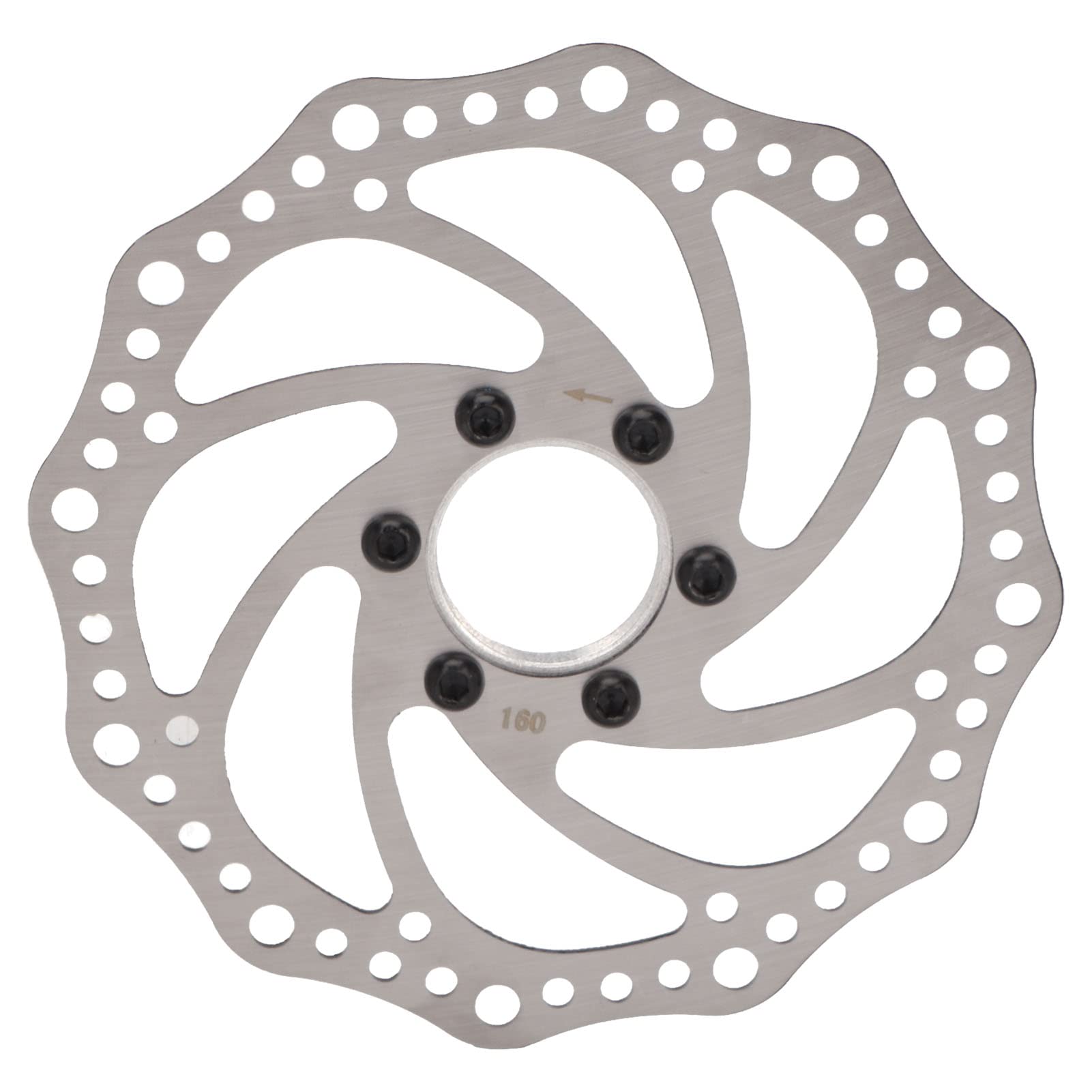 160 mm/6,3 Zoll Mountain Bike Scheibenscheibenbremsrotor, Edelstahl 48 mm/1,9 Zoll Symmetrischem Montage -Loch -Durchmesser -Bike -Bremsrotor -Ersatzzubehör 160 mm/6,3 Zoll Mountain Bike Scheibenscheibenbremsrotor, Edelstahl 48 mm/1,9 Zoll Symmetrischem Montage -Loch -Durchmesser -Bike -Bremsrotor -Ersatzzubehör von equlup