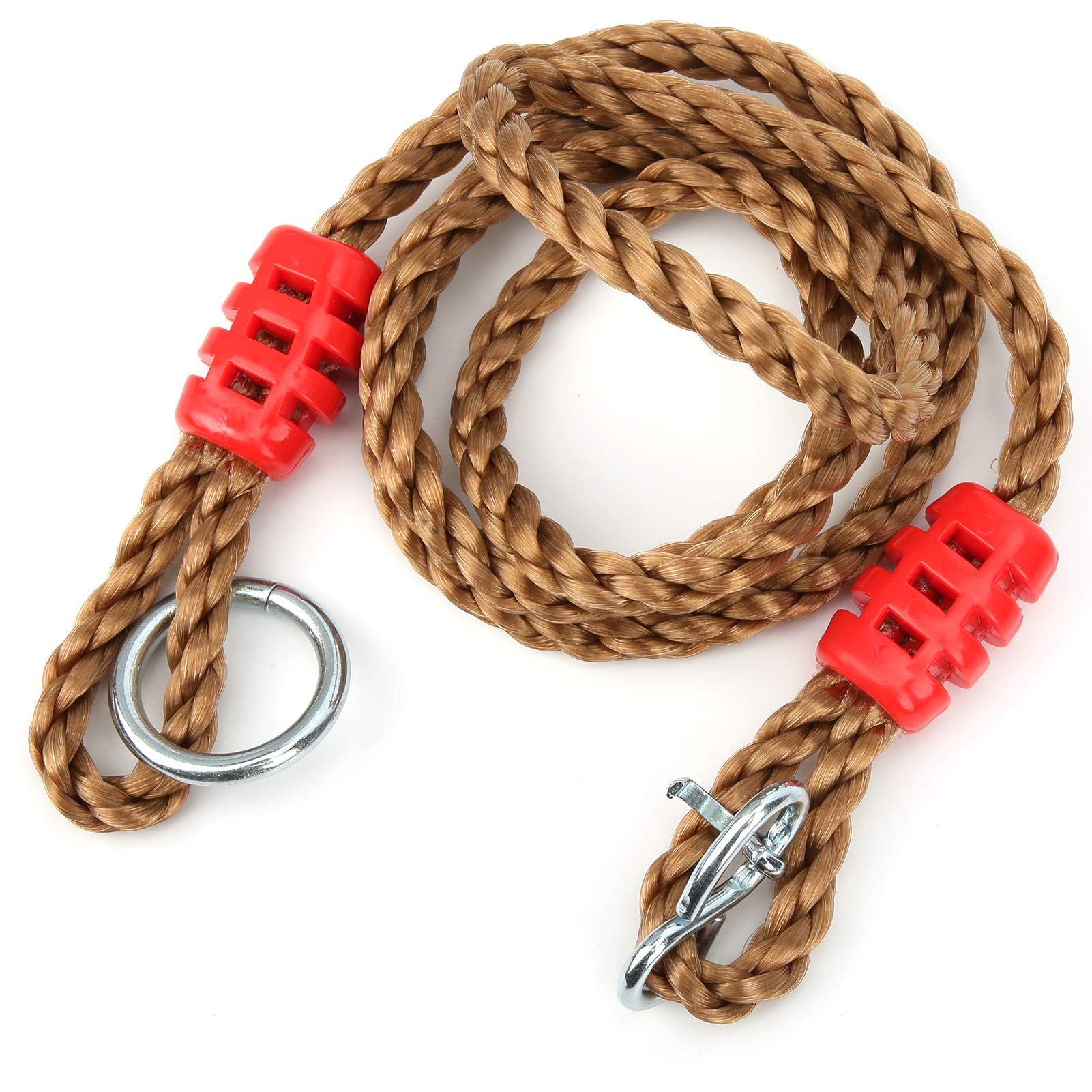 180 cm/70,9 -Zoll -Baum -Schwung Seil für Hängemattenstuhl -Hang -Kit, einstellbares PE -Anschluss -Gurt -Schwung Kletterseil Hängende Ringanschluss 200 kg Lager 180 cm/70,9 -Zoll -Baum -Schwung Seil für Hängemattenstuhl -Hang -Kit, einstellbares PE -Anschluss -Gurt -Schwung Kletterseil Hängende Ringanschluss 200 kg Lager von equlup