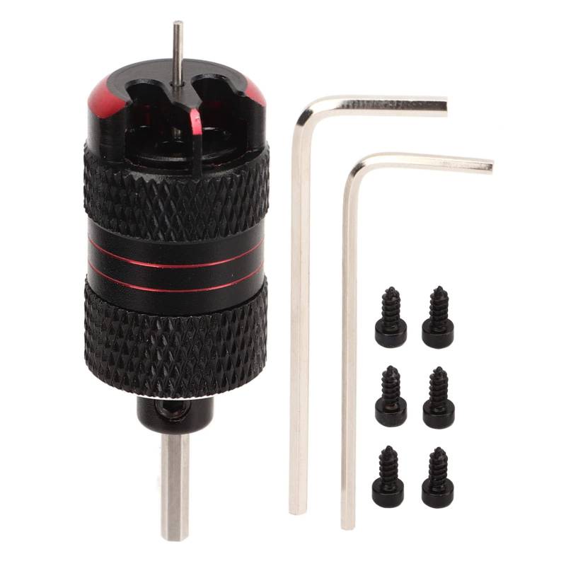 equlup Drone Propeller Removal Tool, Aluminium Alloy, Schwarz, Einsteiger, für Micro FPV Drohnen, 3-Loch-Montagepropeller, leicht, tragbar, einfach zu verwenden von equlup