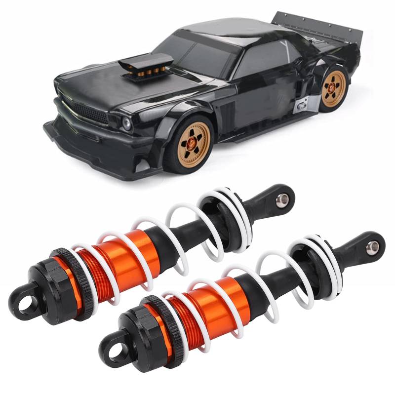 RC -Stoßdämpfer, 110 -mm -Fernbedienungsmodell Vehikel Schockdämpfer Aluminiumlegierung RC -Auto Stoßfeuere Dämpfer für ZD Racing 1/8 1/7 RC Auto von equlup