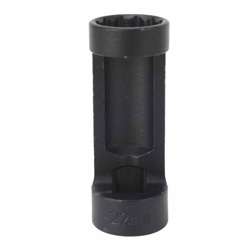 equlup Werkzeug zur Entfernung von Hängebstrümchen, 12 Punkte 81 mm Strebe Nuss Sockel hoher Festigkeit Effizienter Nussentferner Universal für Autos (22 mm) von equlup