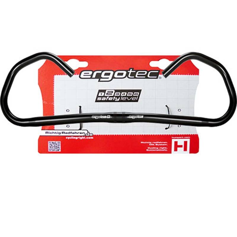 Ergotec Bügel Hornbar Comfort Ø 25,4 mm, 565 mm, schwarz von ergotec