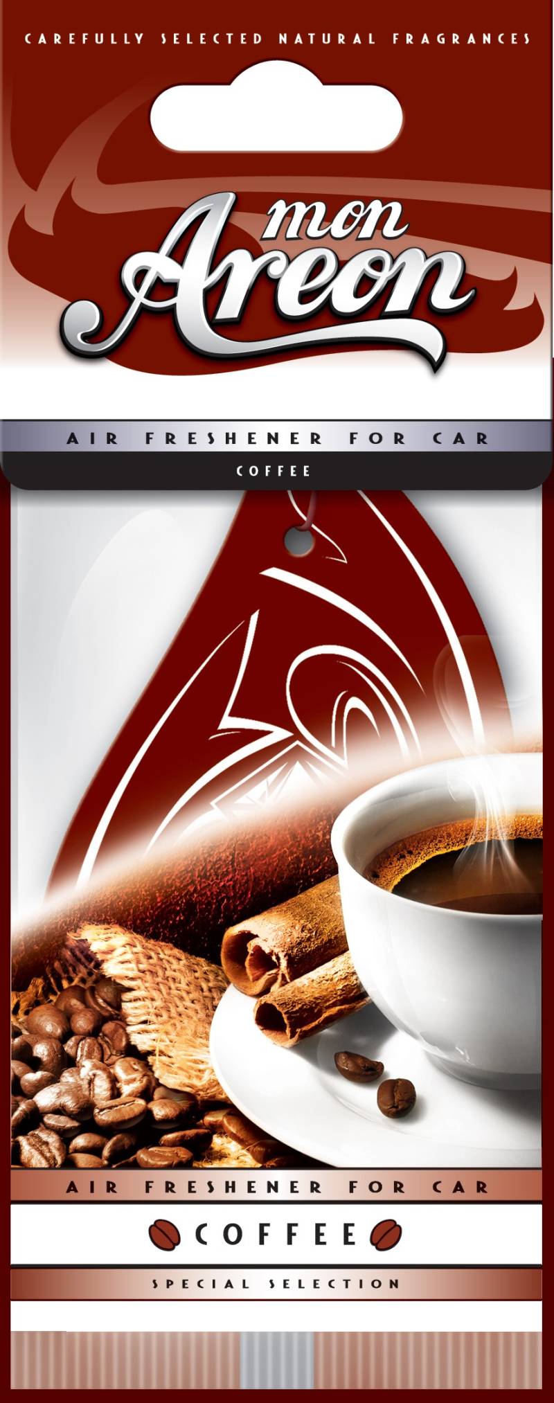 10x Original Areon Duftbaum Lufterfrischer Auto Duft in Kaffee von erio FRESH GmbH & Co. KG