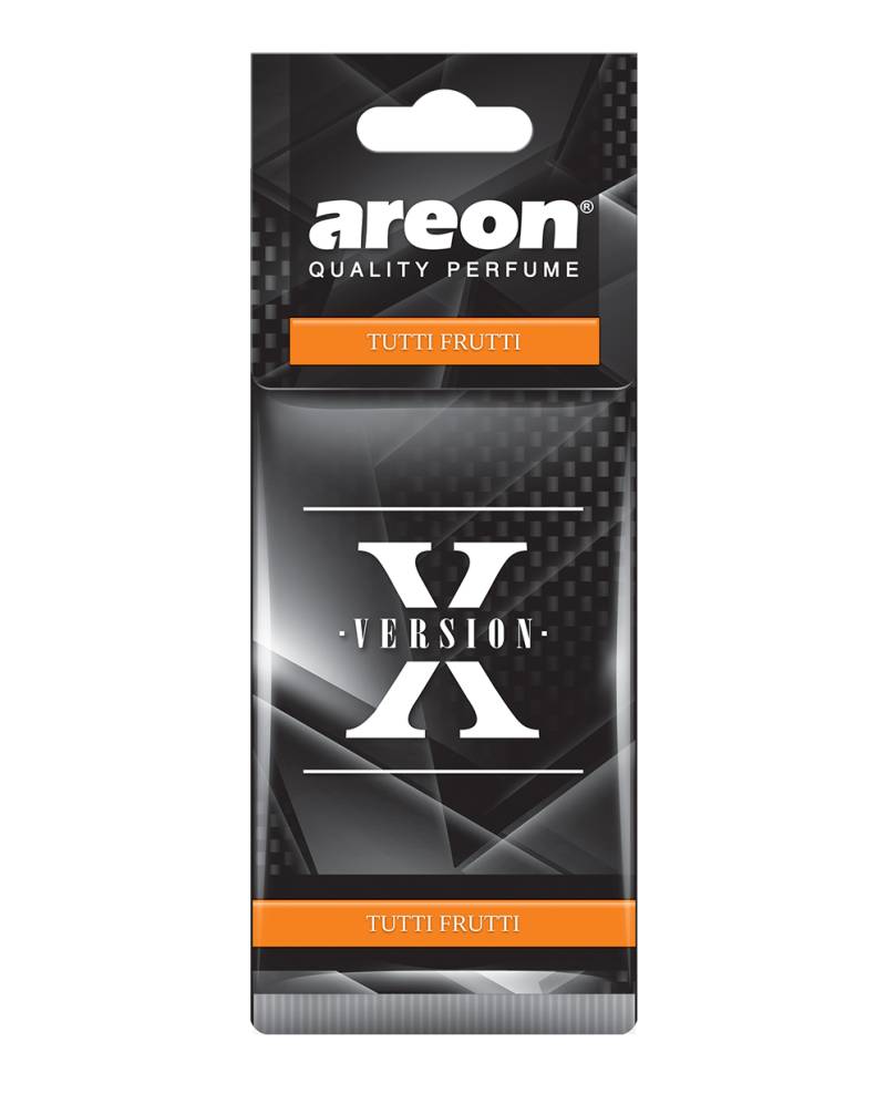 10x Original Areon Duftbaum Lufterfrischer Duftdose Duft X Vision Tutti Frutti von erio FRESH GmbH & Co. KG