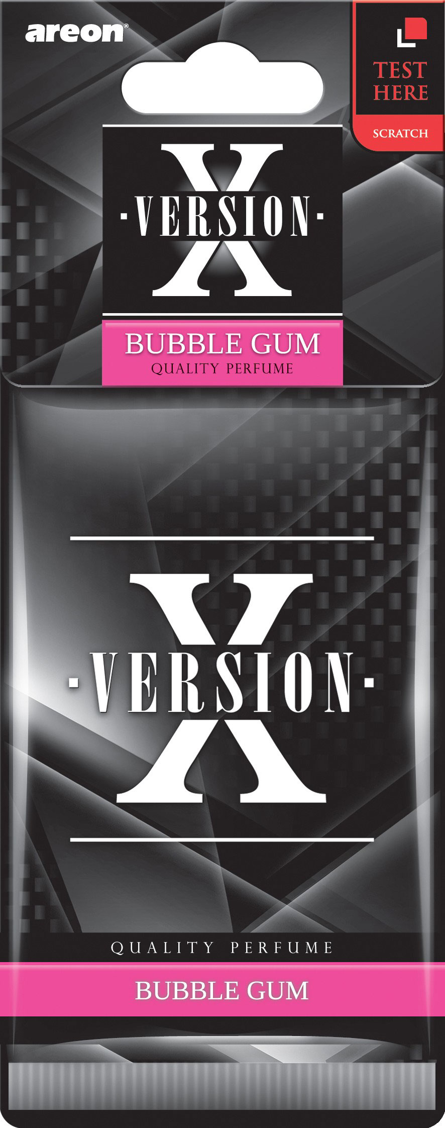 10x Original Areon Duftbaum Lufterfrischer in X Vision Bubblegum von erio FRESH GmbH & Co. KG