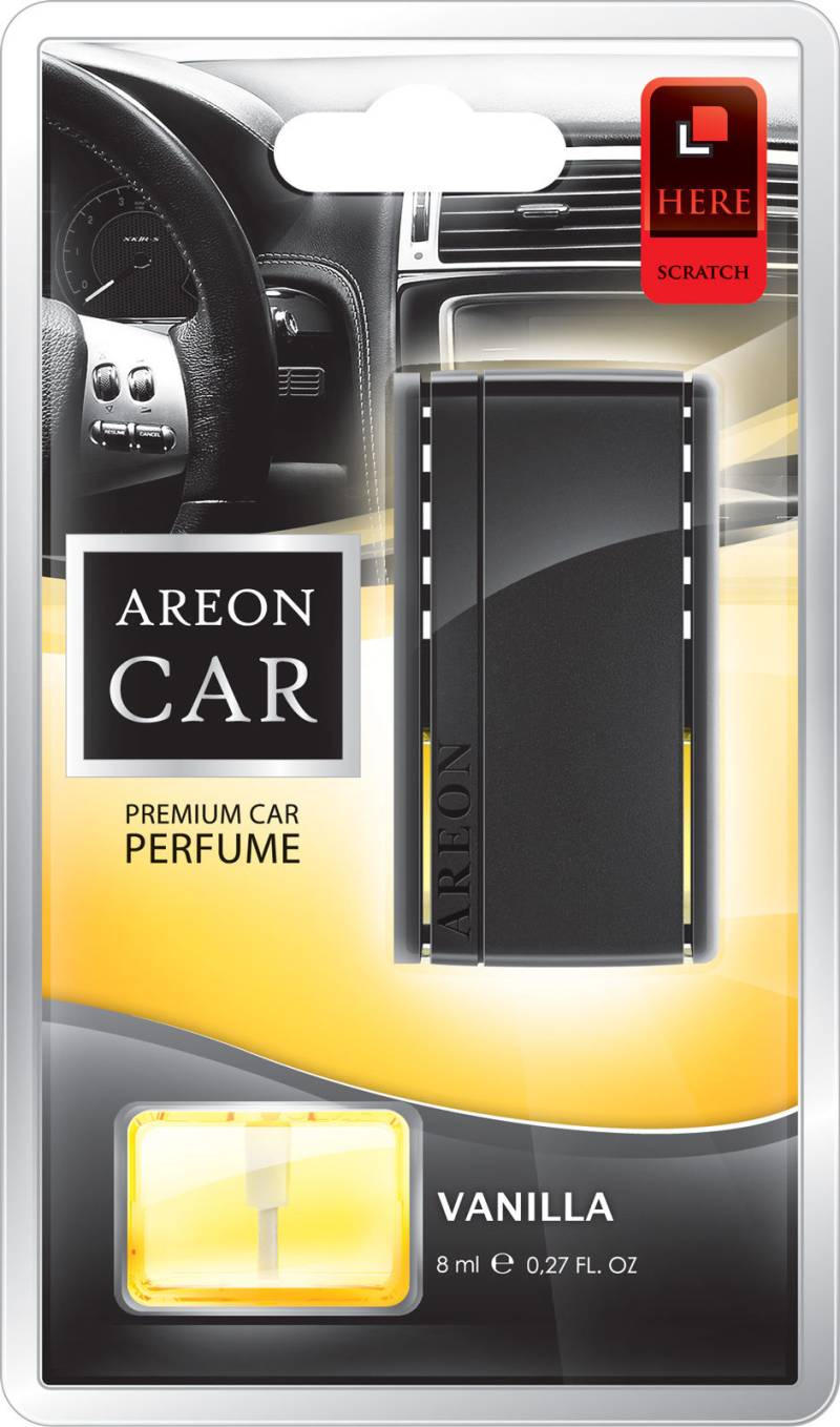 Duftbaum Vanille Original Areon LUX Auto Parfüm Lufterfrischer Lüftungsgitter von erio FRESH GmbH & Co. KG