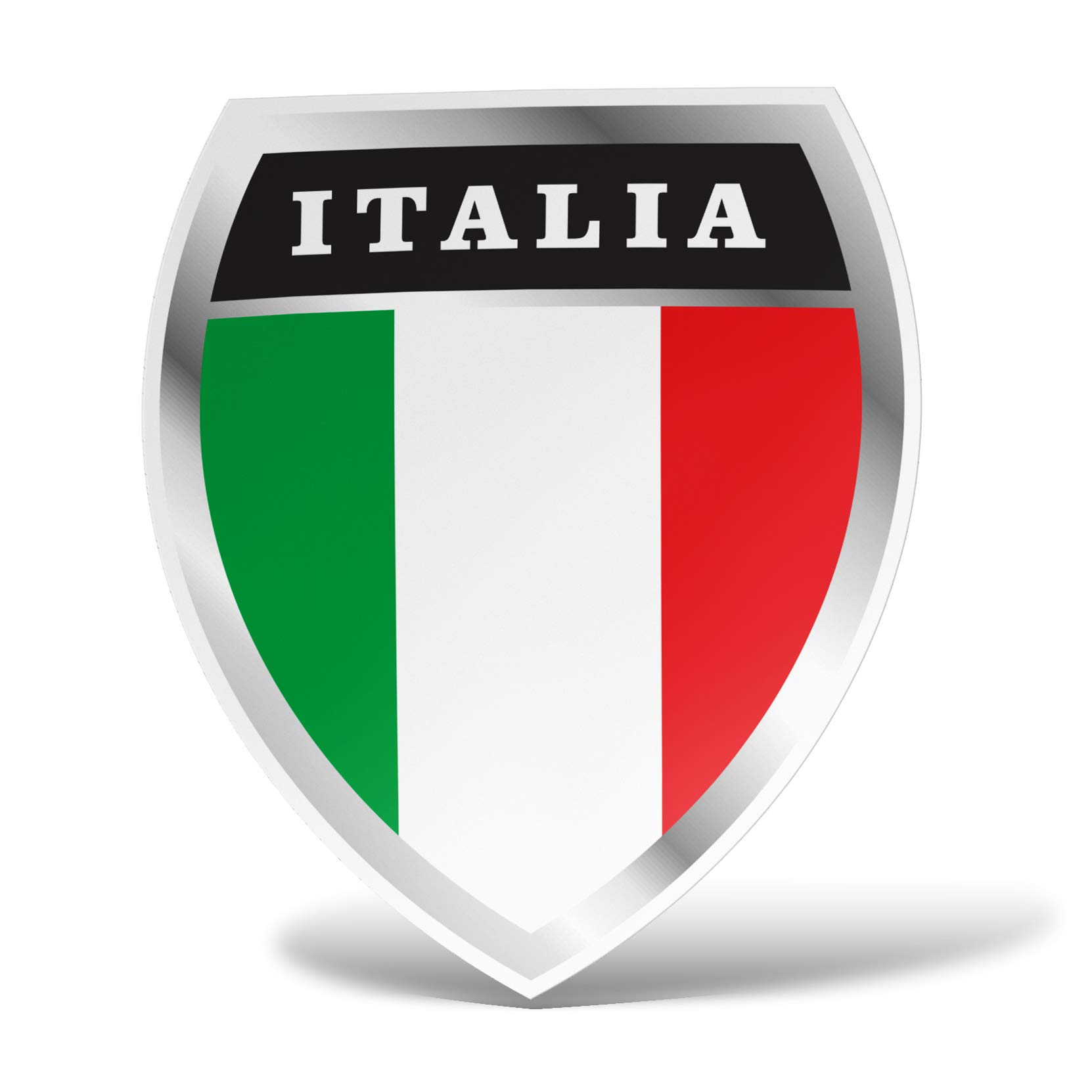 erreinge Aufkleber Italien-Aufkleber PVC-Form Für Abziehbild Tapete Auto Moto Helm Camper Laptop - 12 cm von erreinge