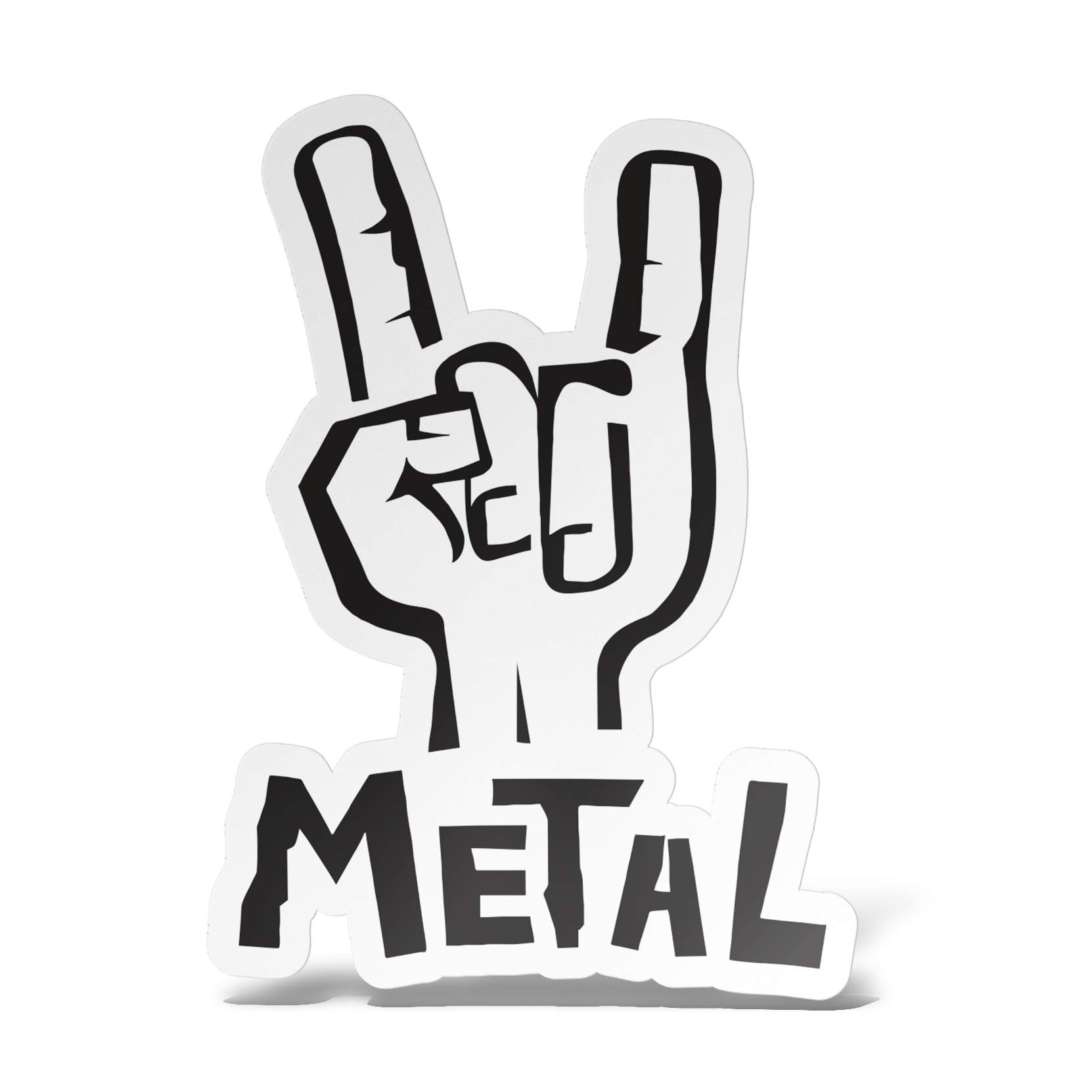 erreinge Aufkleber Shocker Rock-Metal Horns Hand gefor Adhesive PVC für Abziehbild Tapete Auto Moto Helm Camper Laptop - 15 cm erreinge Aufkleber Shocker Rock-Metal Horns Hand gefor Adhesive PVC für Abziehbild Tapete Auto Moto Helm Camper Laptop - 15 cm von erreinge