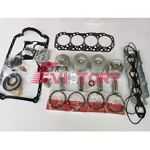 Für Isuzu 4JJ1 Reparatursatz Kolbenring Zylinderkopf Dichtungssatz Motor Ersatzteile von evictory
