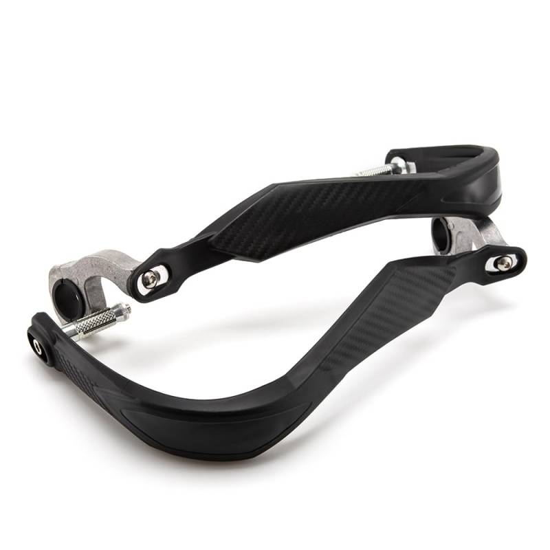 Aluminium Motorrad Handschützer Motorrad Motocross Dirtbike MX ATV Handschützer Lenkerschützer passend für Lenker 22mm (Stil B) von evomosa