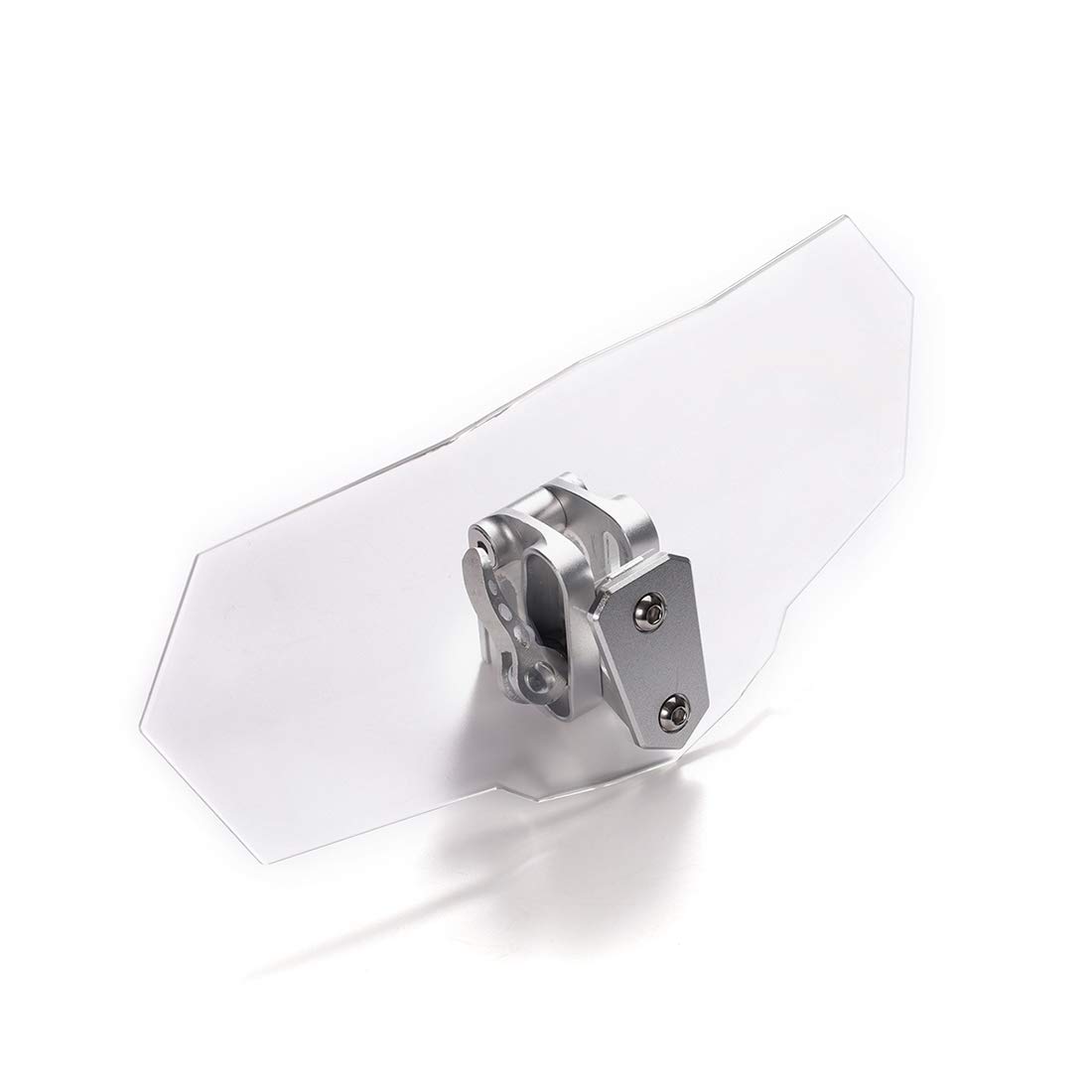 Motorrad Windschutzscheibe Universal Clamp-On Variable Windabweiser Spoiler Extension- Transparent Motorrad Windschutzscheibe Universal Clamp-On Variable Windabweiser Spoiler Extension- Transparent von evomosa