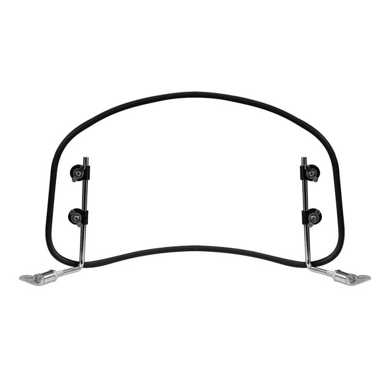 Scooter Windschutzscheibe 49CC 50CC 125CC Motorrad Windschutzscheibe Universal Windabweiser Windschutzscheibe Spoiler Luftabweiser (klar) von evomosa