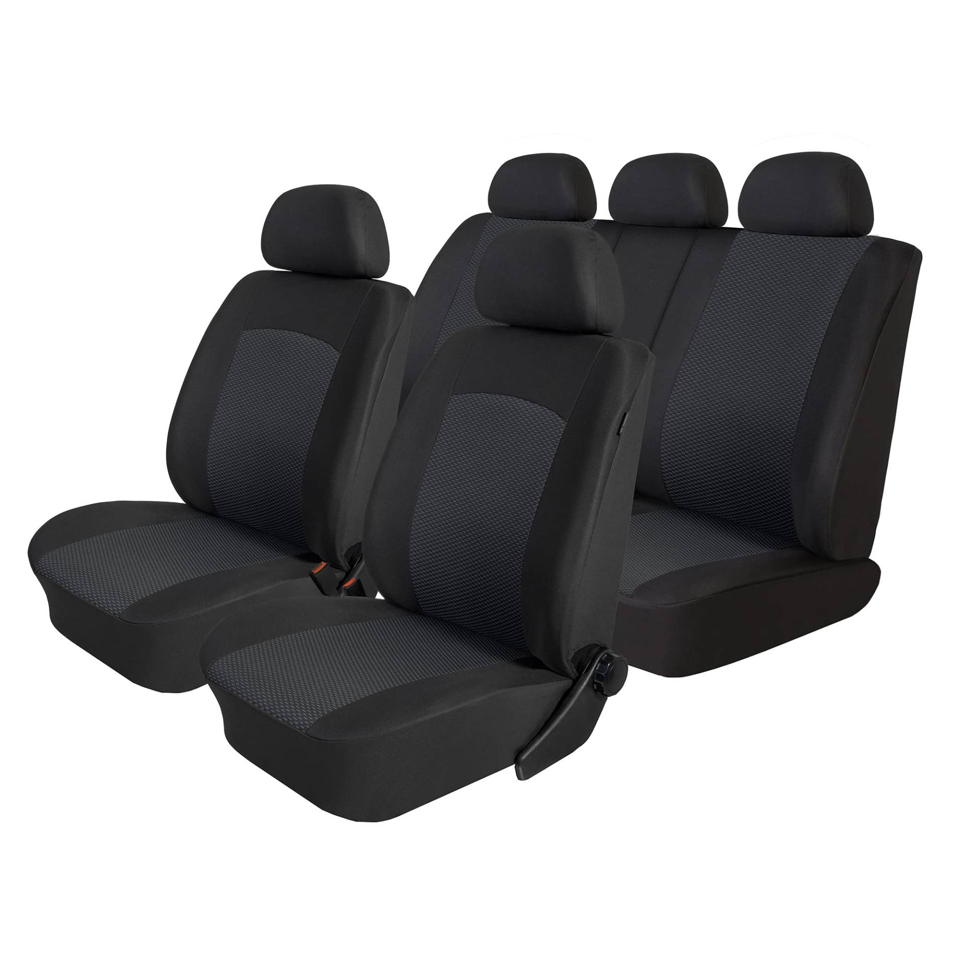 ewaschbaer Sitzbezüge kompatibel mit FIAT Doblo II; 2010-2016, maßgeschneidert von ewaschbaer