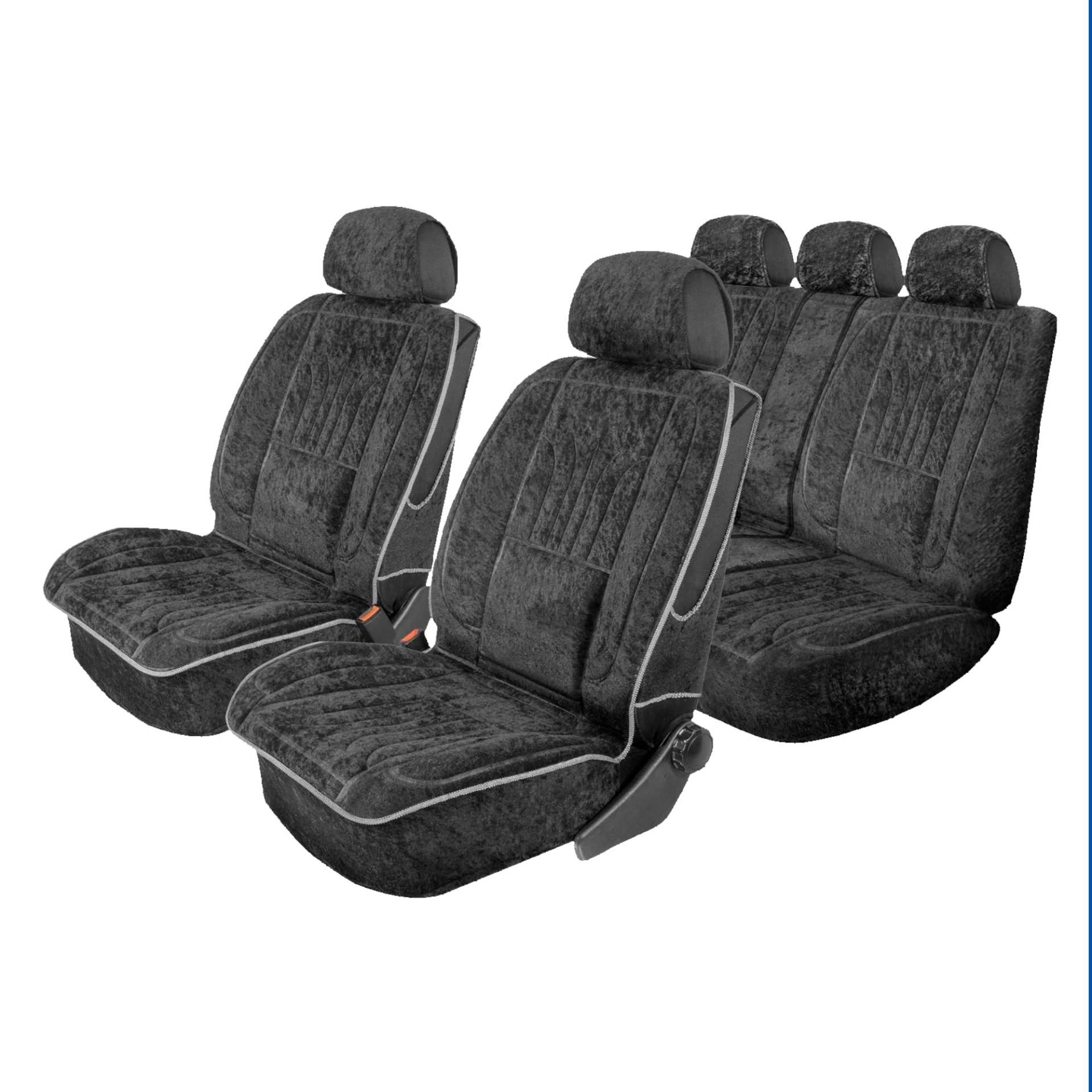 ewaschbaer Universal Sitzbezug Sitzbezüge Schonbezüge profiliert kompatibel mit Hyundai Santa FE von ewaschbaer