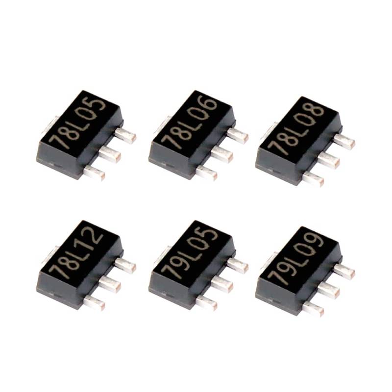 20 stücke SOT-89 78L05 78L06 78L08 78L09 78L10 78L12 78L15 79L05 79L09 79L15,78L05 von ezqnirk