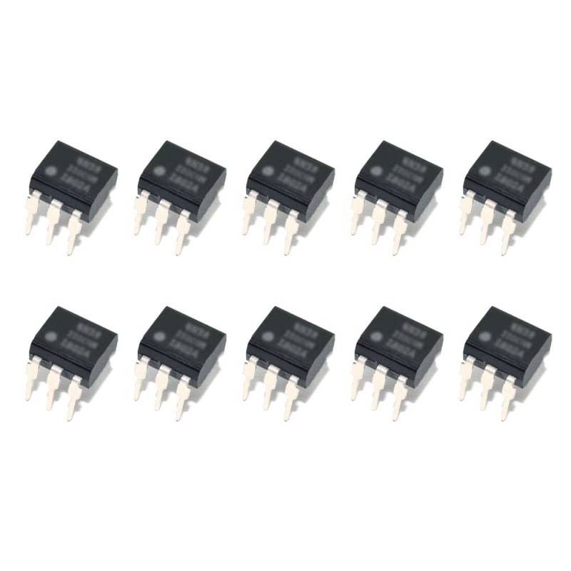 ezqnirk 10 STÜCKE 4N38 4N37 4N36 4N35 4N33 4N32 4N27 4N28 4N25 4N26 DIP-Schalter, Schwarz, 1-Weg, DIP, physisch von ezqnirk