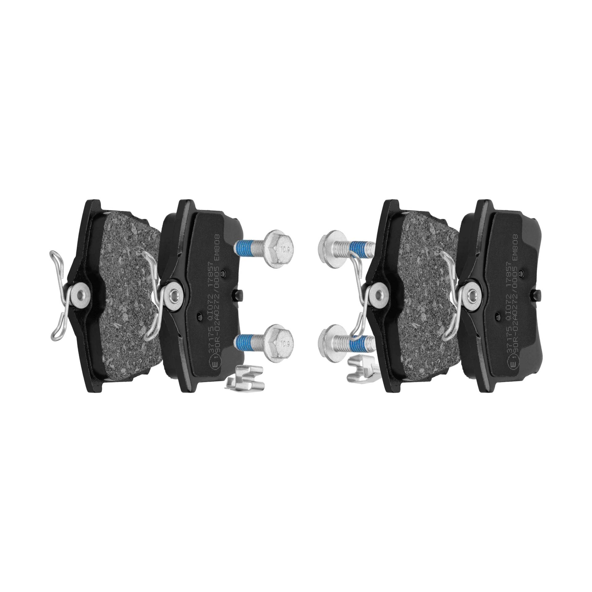 F.BECKER_LINE Bremsbeläge Hinten (10411217) passend für HONDA Accord VII VI | von f.becker_line