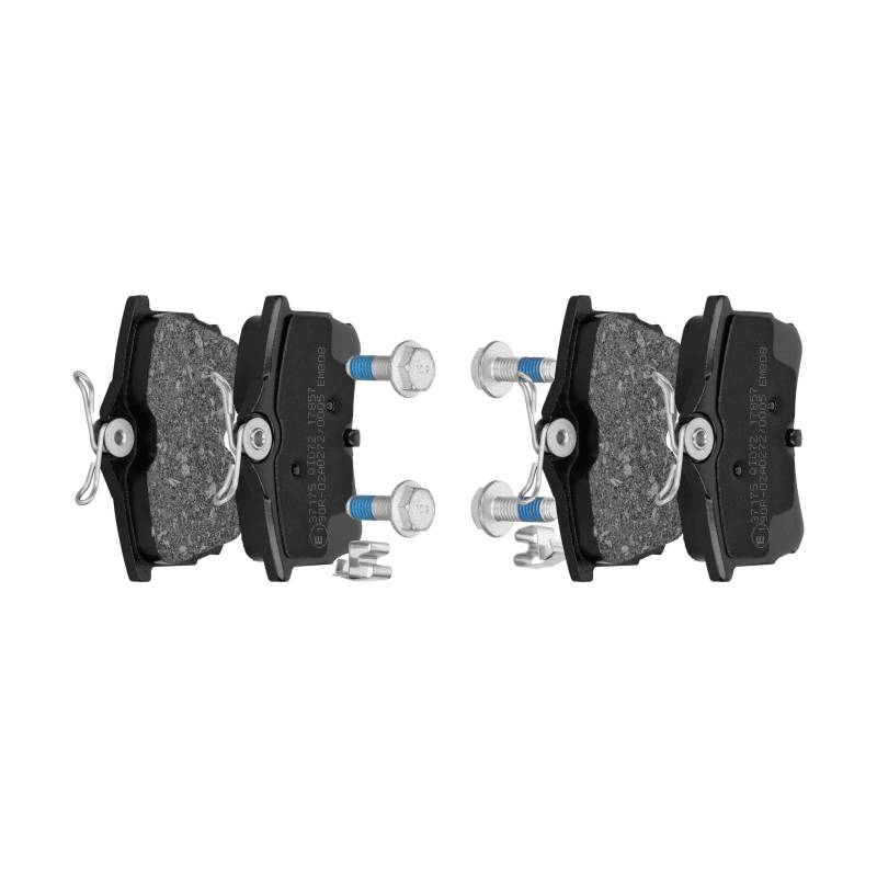 F.BECKER_LINE Bremsbeläge Hinten (10411217) passend für HONDA Accord VII VI | von f.becker_line
