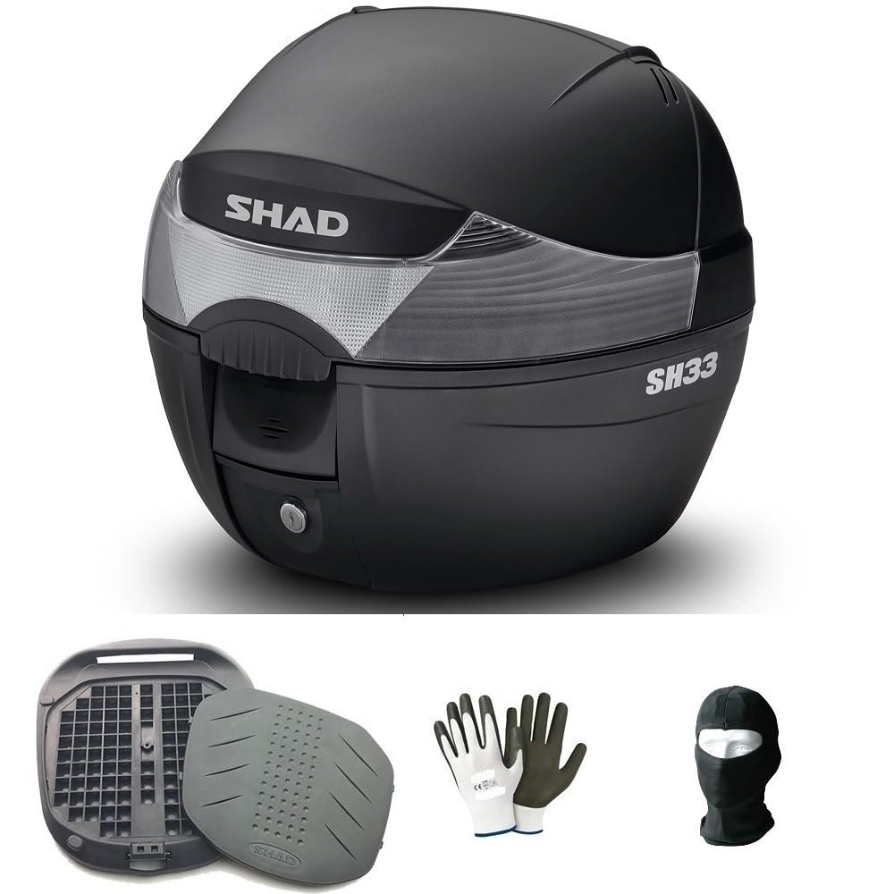KOMPATIBEL MIT BETA Motor ARK 50 AIR Cooled SHAD 34 LT KOFFERTOPCASE+SICHERES VERRIEGELUNGSSYSTEM+Platte INKLUSIVE FÜR MOTORRÄDER UND Roller UNIVERSAL-GEPÄCKTRÄGER FÜR ALLE HELME KOMPATIBEL MIT BETA Motor ARK 50 AIR Cooled SHAD 34 LT KOFFERTOPCASE+SICHERES VERRIEGELUNGSSYSTEM+Platte INKLUSIVE FÜR MOTORRÄDER UND Roller UNIVERSAL-GEPÄCKTRÄGER FÜR ALLE HELME von farbrothersonline