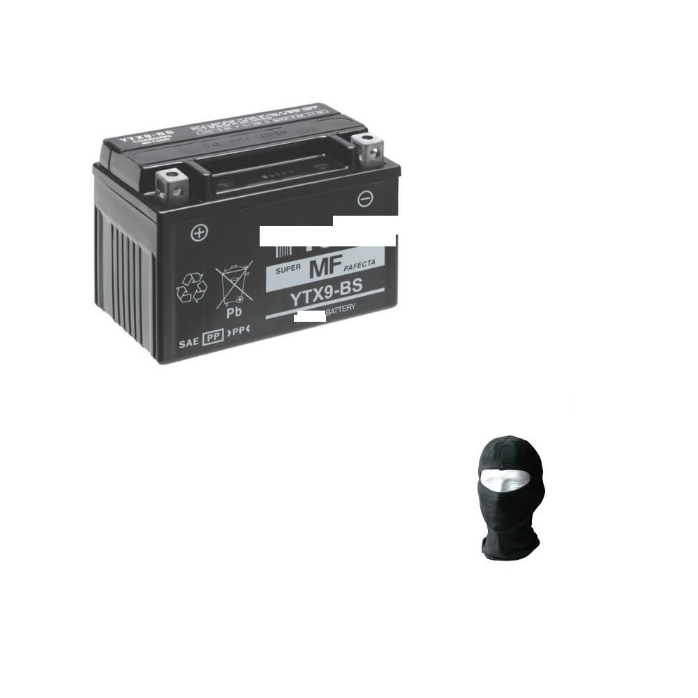 KOMPATIBEL MIT Benelli Imperiale E4/E5 400 2019 A 2024 YTX9-BS UASA Batterie (VERSIEGELT Full Ready) 12V / 8AH BATTERIEN FÜR Motorrad-Roller SPEZIFISCHE 152X87X107MM von farbrothersonline